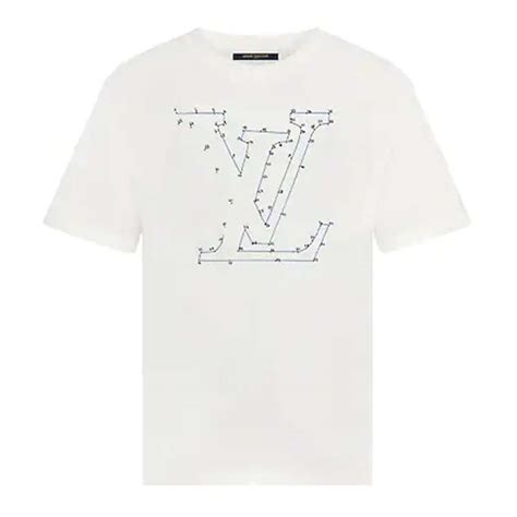 lv white t shirt|louis vuitton white shirt.